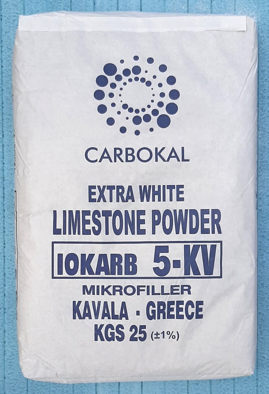 Мікрокальцит IOKARB® 5-KV (мармур мікромолотий), 25кг (Греція)