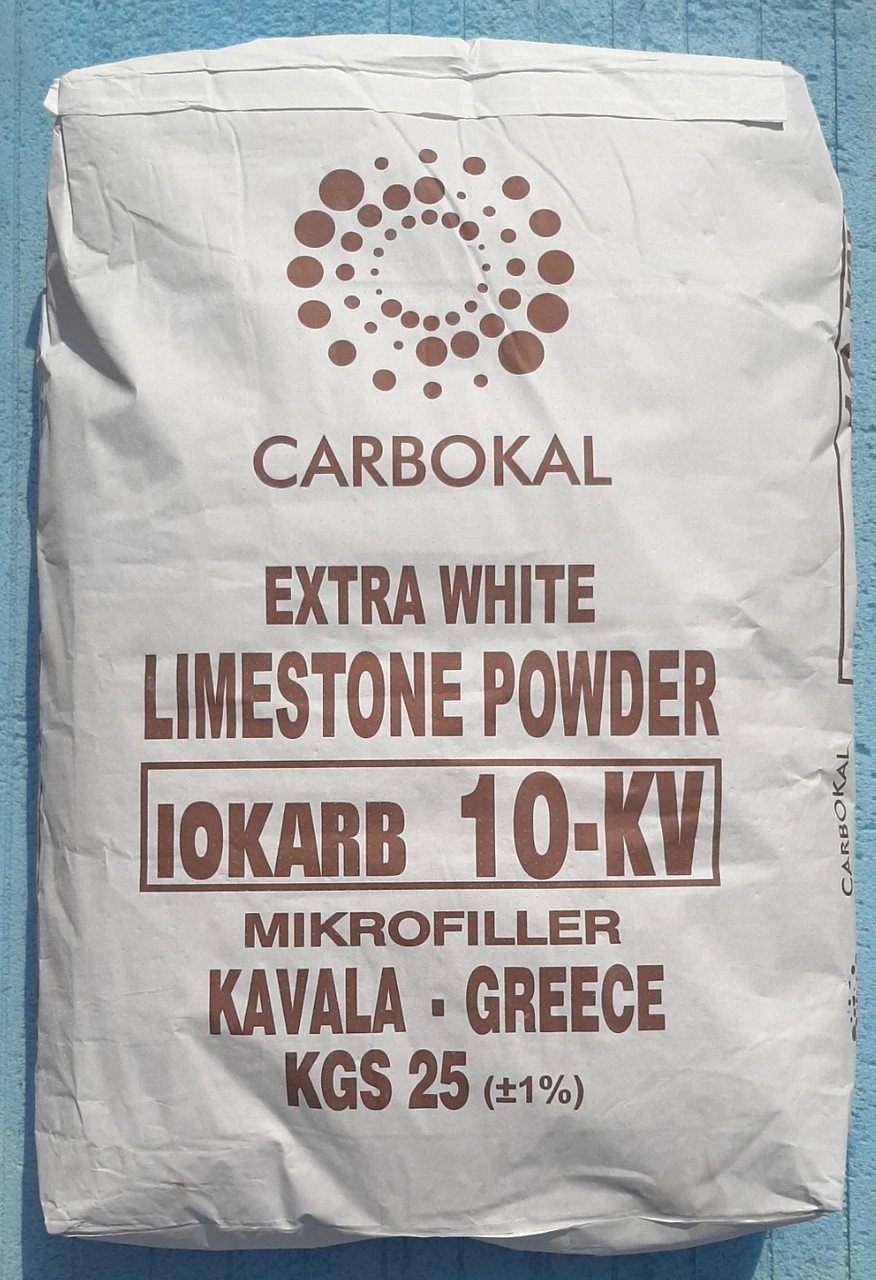 Мікрокальцит IOKARB® 10-KV (мармур мікромолотий), 25кг (Греція)