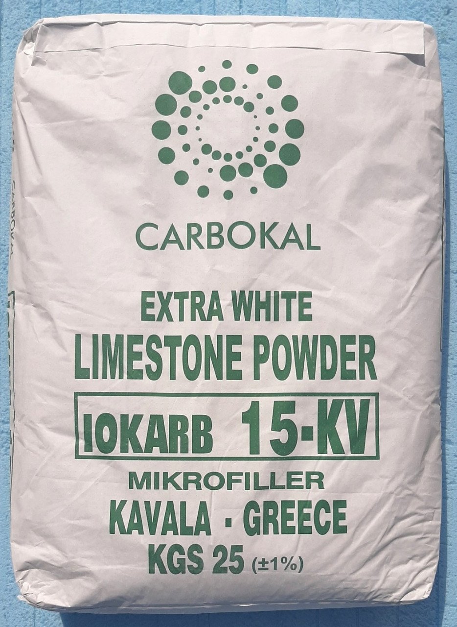 Мікрокальцит IOKARB® 15-KV (мармур мікромолотий), 25кг (Греція)